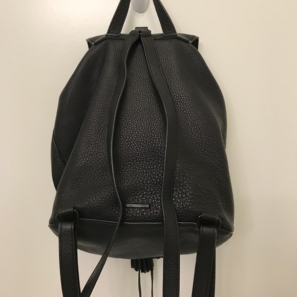 Rebecca minkoff Moto black leather backpack main image 4